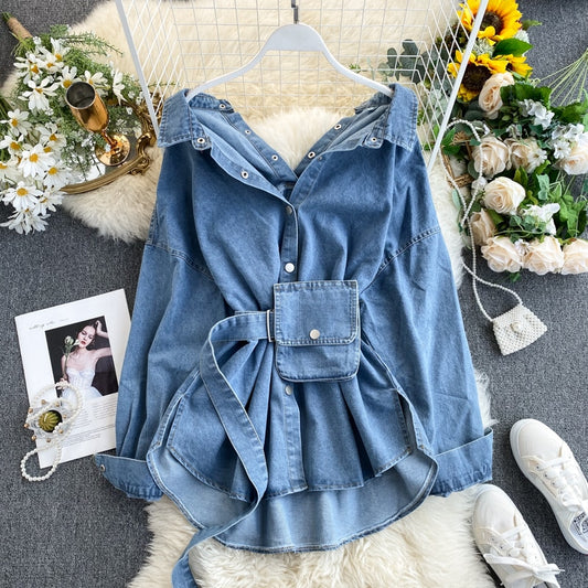 Denim You Didn't Know You Needed Dress