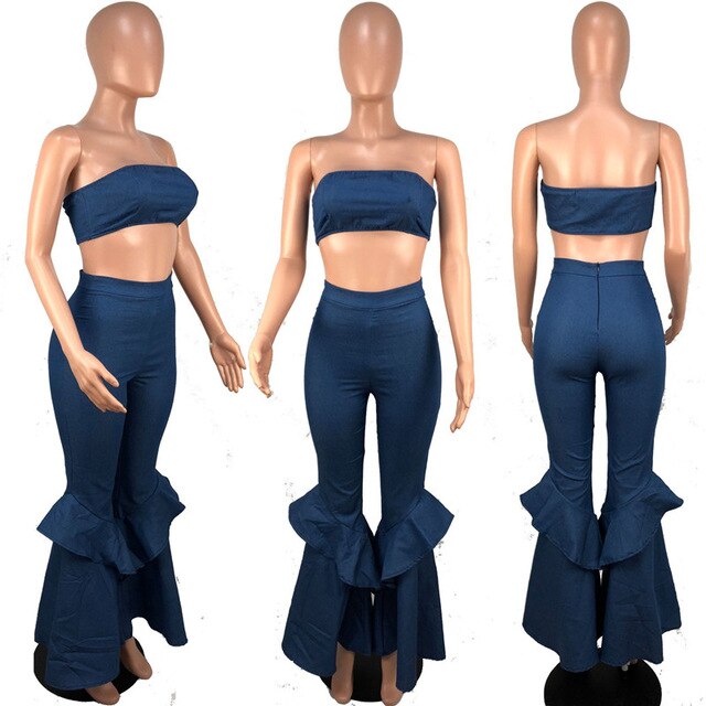 All About The Flare Denim Set
